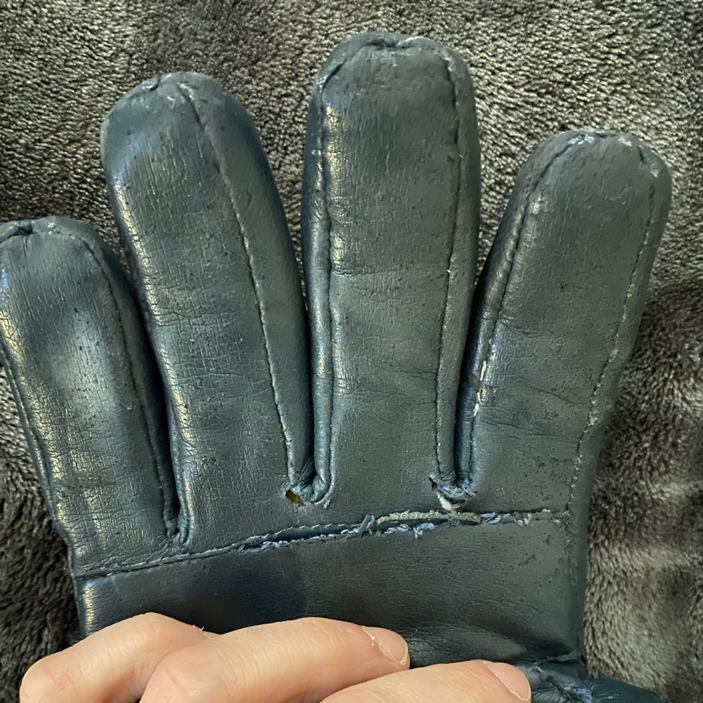 Vintage leather gloves - Picture 4 of 4